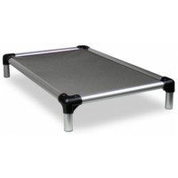 Aluminium Frame Bed Medium – Grey