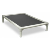 Beige Poly Resin (PVC) Frame Bed Medium - Grey