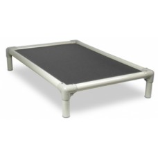 Beige Poly Resin (PVC) Frame Bed Small - Grey